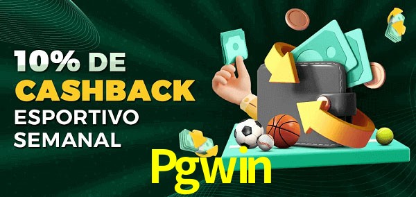 10% de bônus de cashback na Pgwin